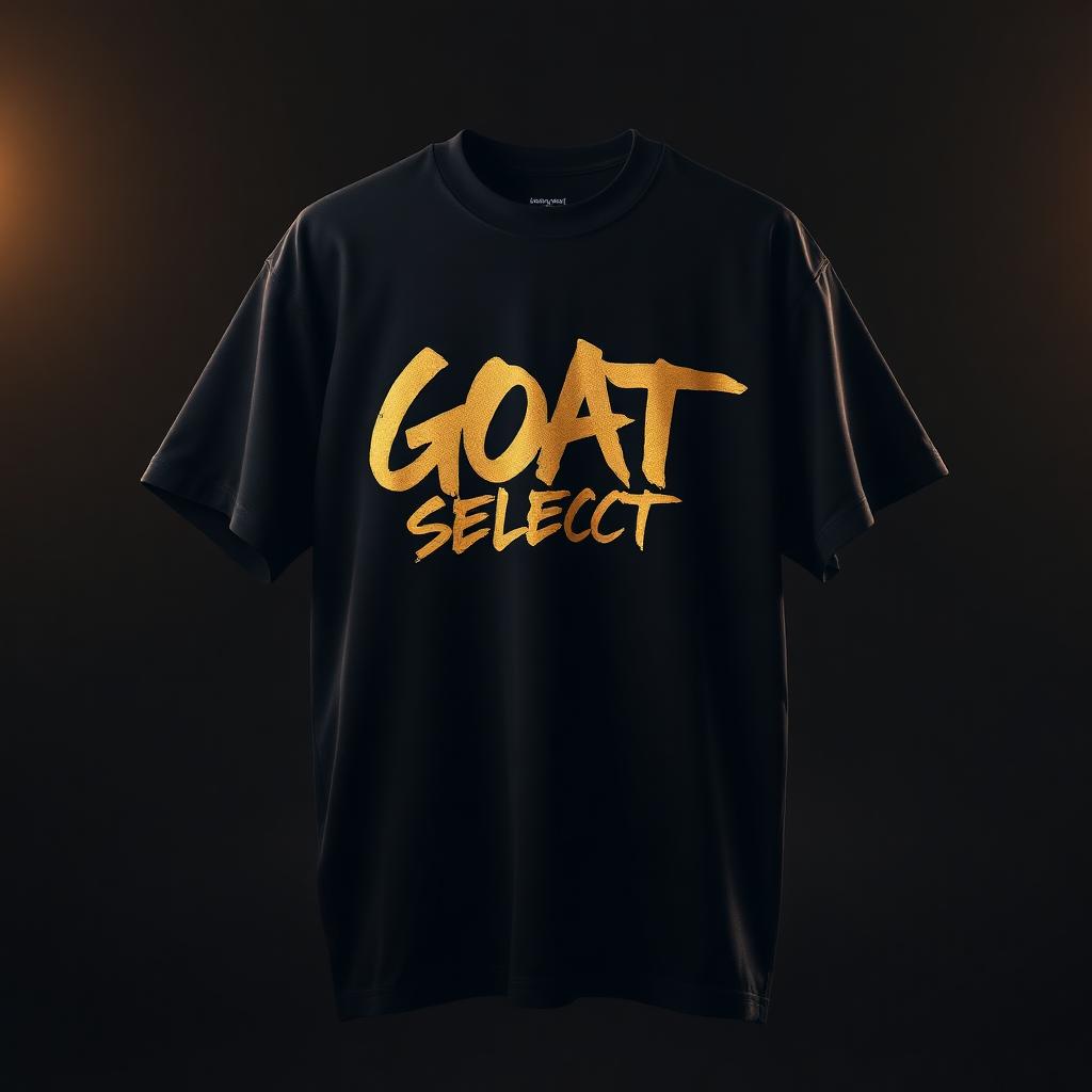 Camiseta GOAT Select Preta