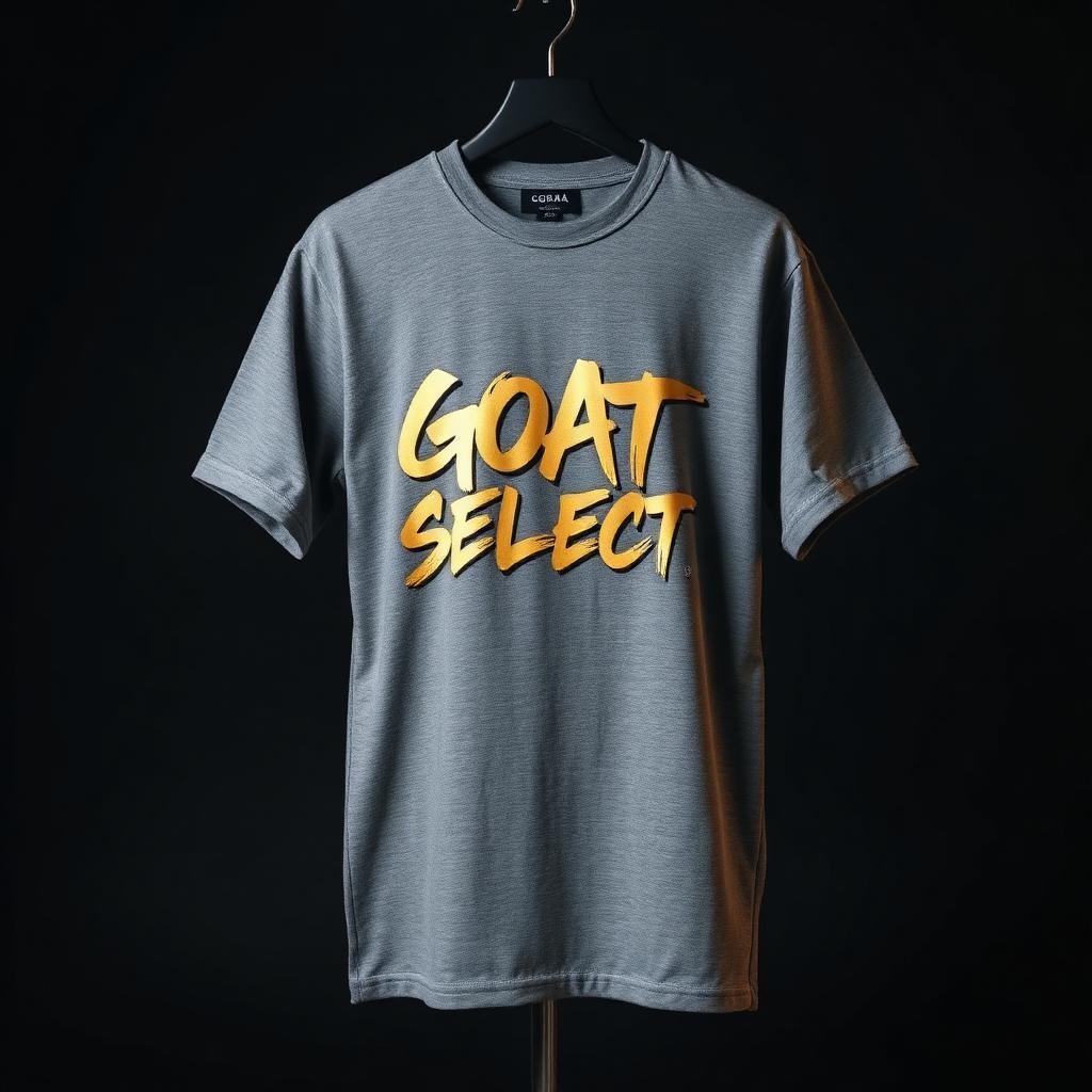 Camiseta GOAT Select Cinza